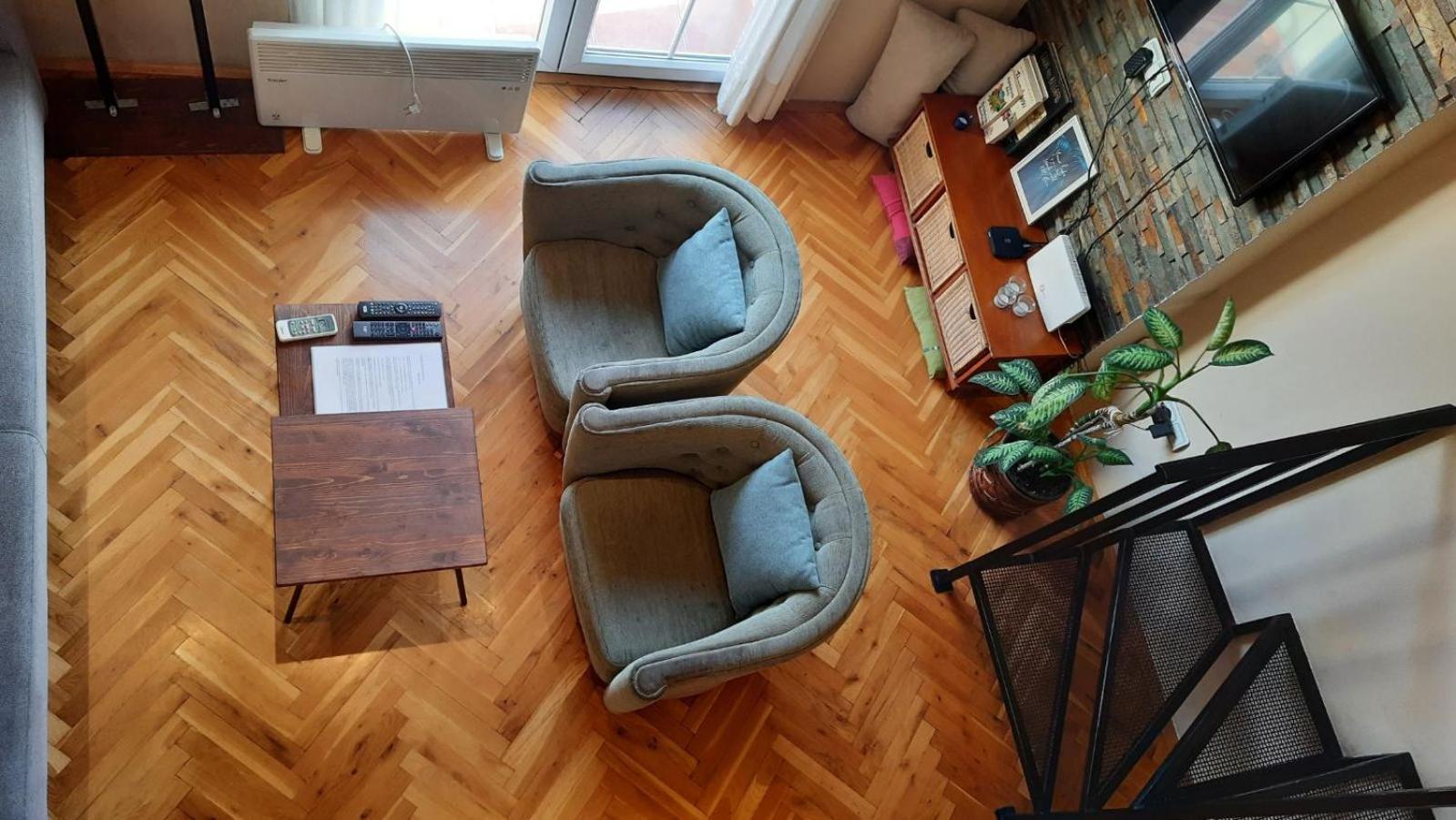 Appartement Duplex Studio Mansarda à Belgrade Extérieur photo